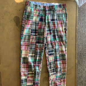 Brooks Brothers Madras Patchwork pants